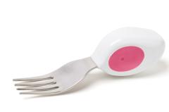 Doddl Çocuklar İçin Çatal Kaşık Bıçak Seti 1-5 Yaş Magenta