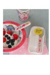 Tyrrell Katz Kutulu Çatal Kaşık Seti Pink Dino