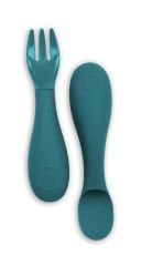 Tum Tum Kutulu Silikon Kaşık Çatal Set Boris Bear