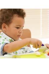 Doddl Çocuklar İçin Çatal Kaşık Bıçak Seti 1-5 Yaş İndigo