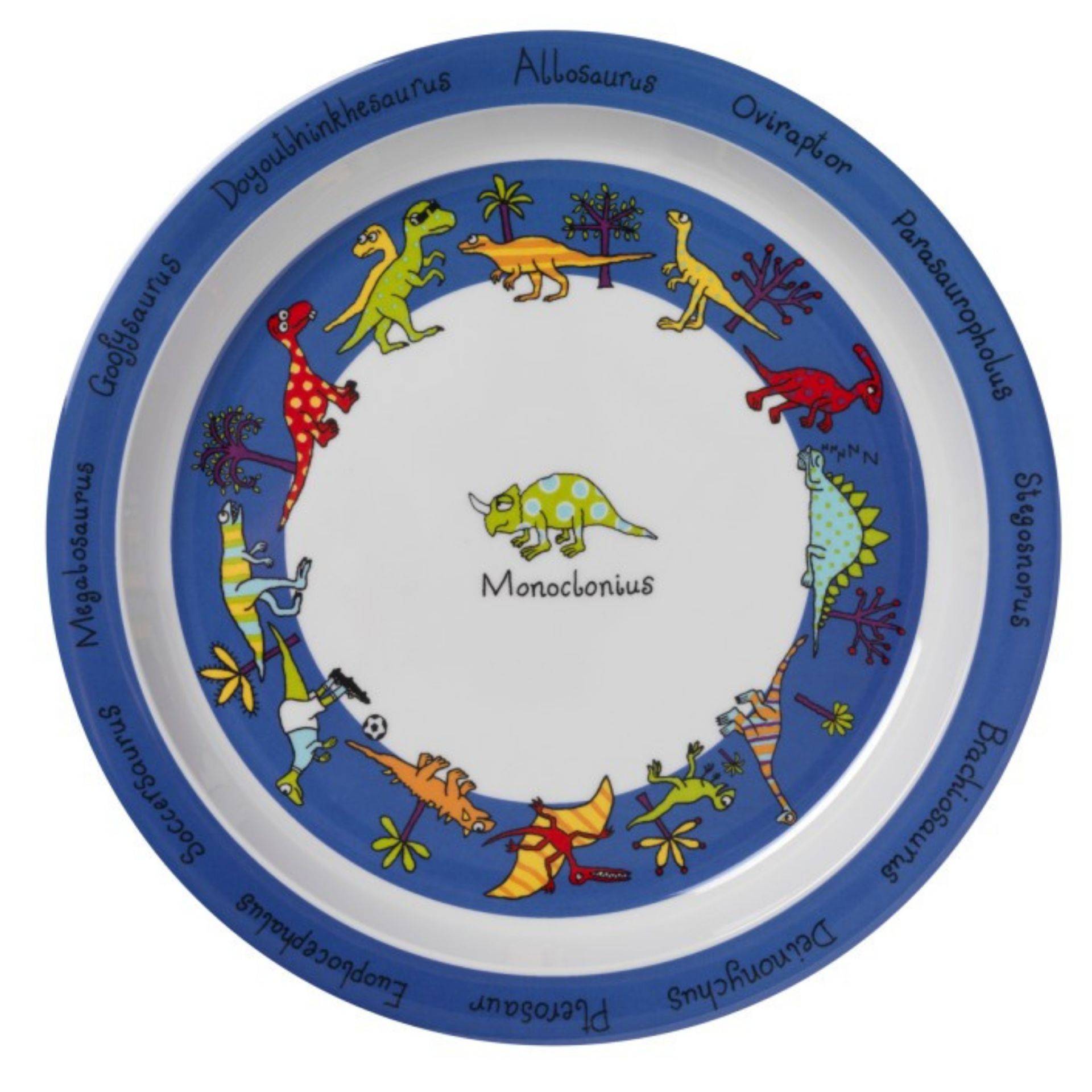 Melamin Mama Tabağı DINO