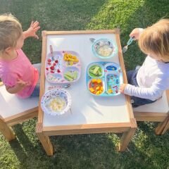Tyrrell Katz Bebekler için Mini Bölmeli Tabak ''SECRET GARDEN''