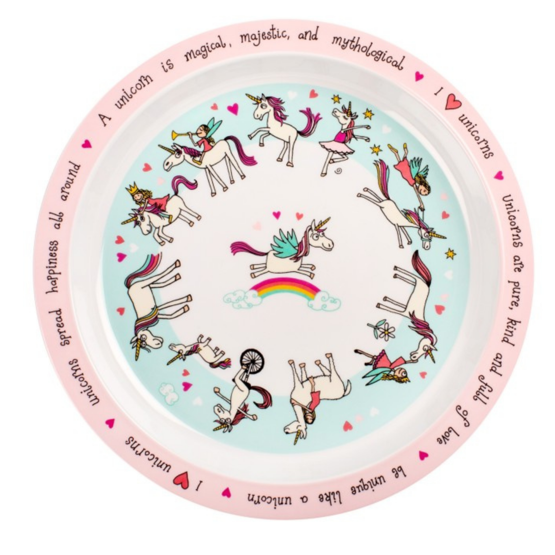 Melamin Mama Tabağı UNICORN