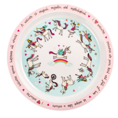 Melamin Mama Tabağı UNICORN