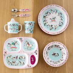 Melamin Mama Tabağı UNICORN