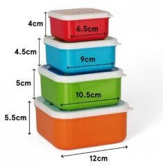 Tyrrell Katz 4 lü Beslenme Kutusu WHEELS