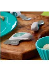 Doddl Çocuklar İçin Çatal Kaşık Bıçak Seti 1-5 Yaş Aqua