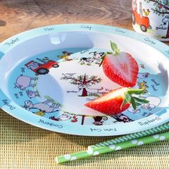 Tyrrell Katz Melamin Mama Tabağı FARMYARD