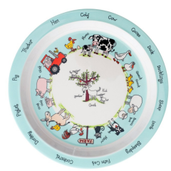 Tyrrell Katz Melamin Mama Tabağı FARMYARD