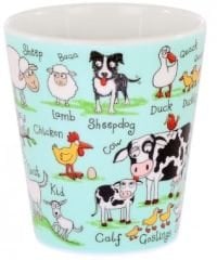 Tyrrell Katz Melamin Alıştırma Bardağı FARMYARD // ÇİTLİK HAYVANLARI