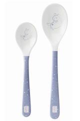 Saro Melamin Mama Kaşığı Seti 2.li Küçük / Büyük Unicorn