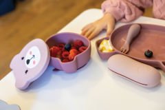 Tum Tum Silikon Beslenme Seti Betsy Bear (5 parça)