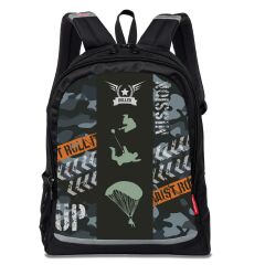 Nikidom Roller Run Okul Sırt Çantası Camo