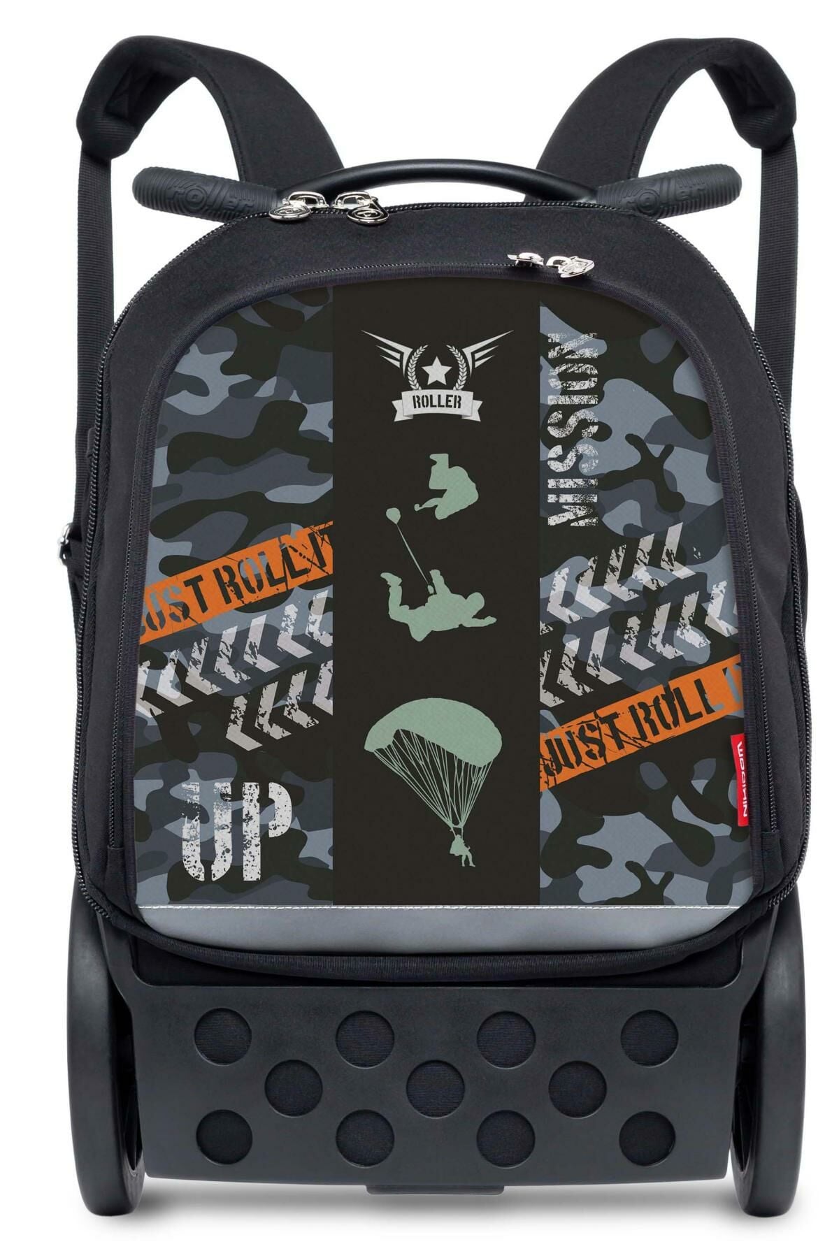 Nikidom Roller Up Askılı Çekçek Okul Çantası L // CAMO