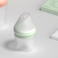 Antikolik Silikon Biberon 150ML YEŞİL