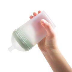 BORRN ANTİKOLİK SİLİKON BİBERON 240ML YEŞİL
