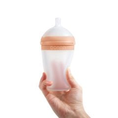 BORRN ANTİKOLİK SİLİKON BİBERON 240ML TURUNCU