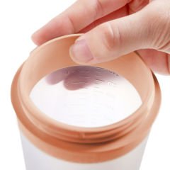BORRN Antikolik Silikon Biberon Emziği 9 Ay Üzeri Değişken Akışlı Turuncu