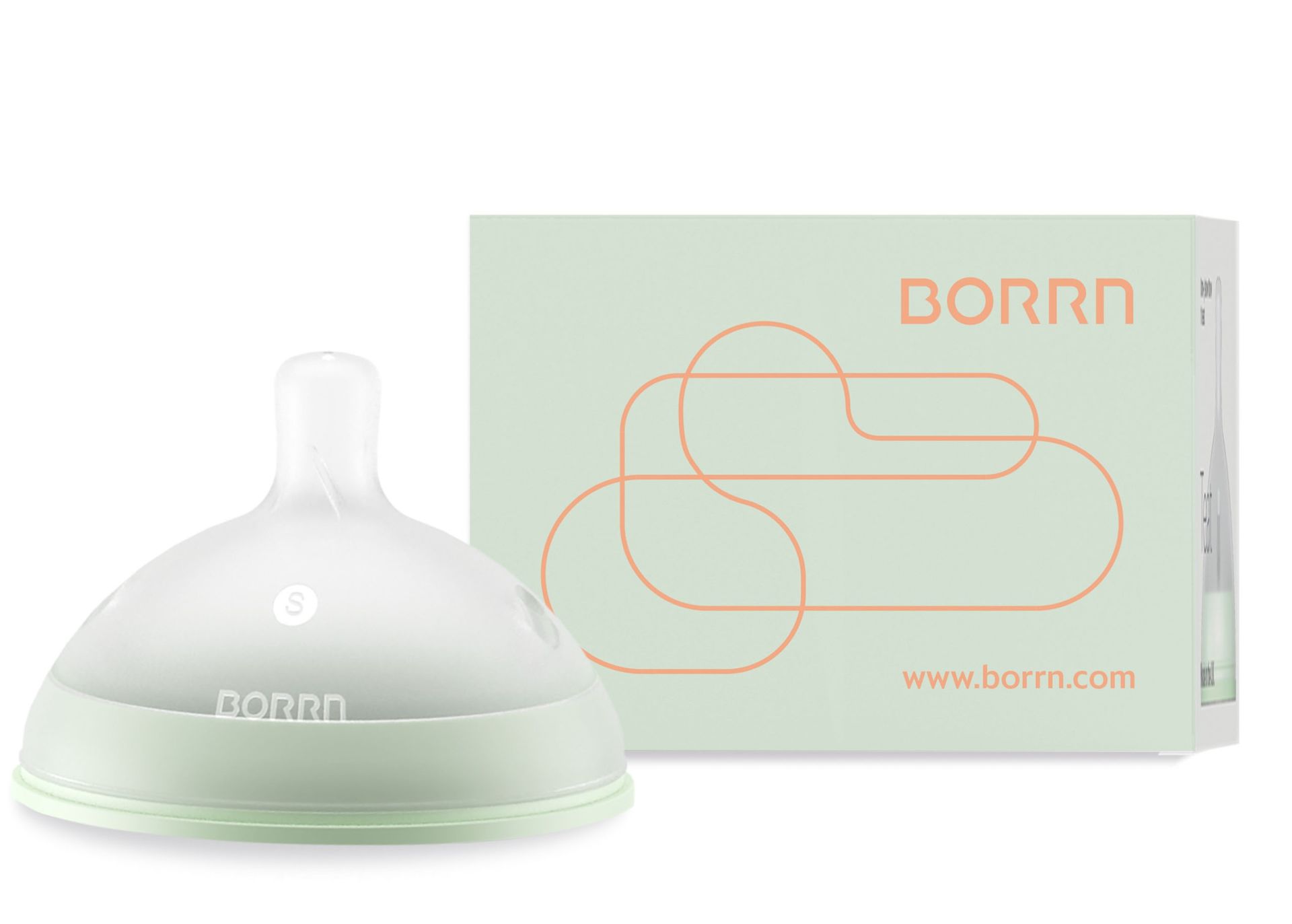 Antikolik Silikon Biberon Emziği Yavaş Akışlı Yenidoğan 0-3 Ay Yeşil