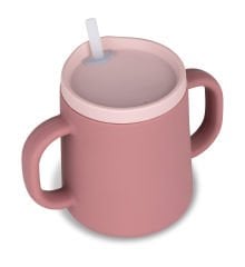 TumTum Silikon Alıştırma Bardağı / Vakumlu Mama Kasesi / Kutulu Mama Kaşık ve Çatal Seti Betsy Bear