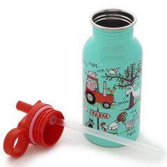 Tyrrell Katz Pipetli Çelik Matara 400ml // Farmyard