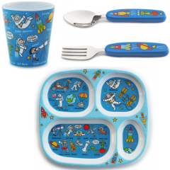 Tyrrell Katz Bebekler için Mini Bölmeli Tabak // Space