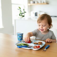 Tyrrell Katz Bebekler için Mini Bölmeli Tabak // Space