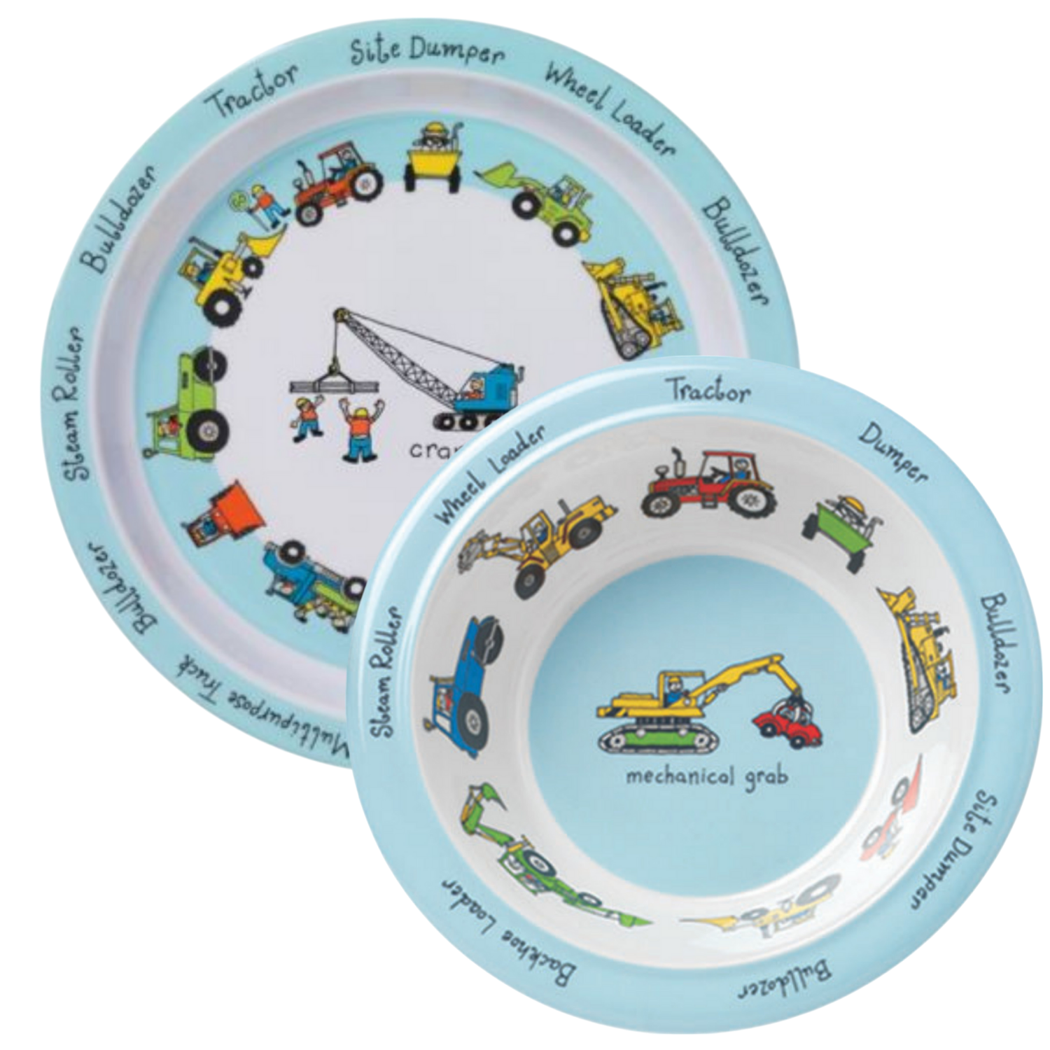 Melamin Mama Tabağı - Mama Kasesi // Trucks - İş Makinaları