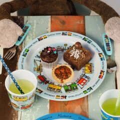 Melamin Mama Tabağı - Mama Kasesi // Trains