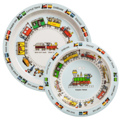 Melamin Mama Tabağı - Mama Kasesi // Trains