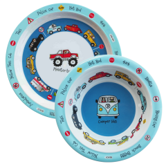 Melamin Mama Tabağı - Mama Kasesi // Cars _ Arabalar