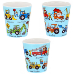 Melamin Mama Tabağı, Kasesi ve Alıştırma Bardağı - Trucks